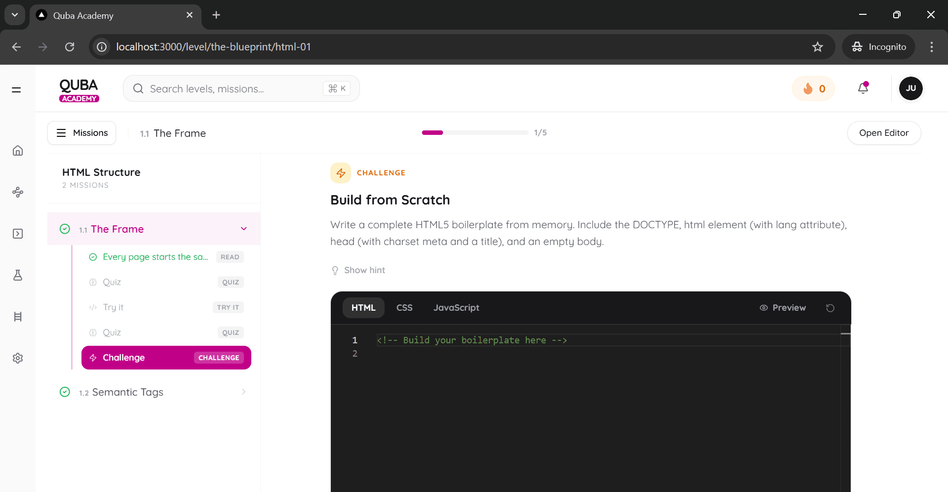 dashboard preview